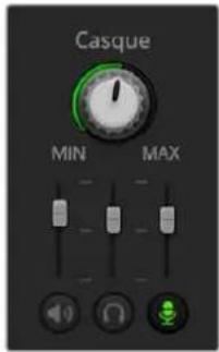 Blackmagic Design ATEM Television Studio HD8 - Réglages du casque - 1