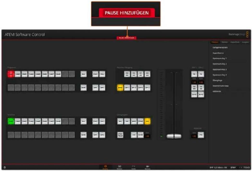 Blackmagic Design ATEM Television Studio HD8 - Aufzeichnen von Makros mit ATEM Software Control - 3