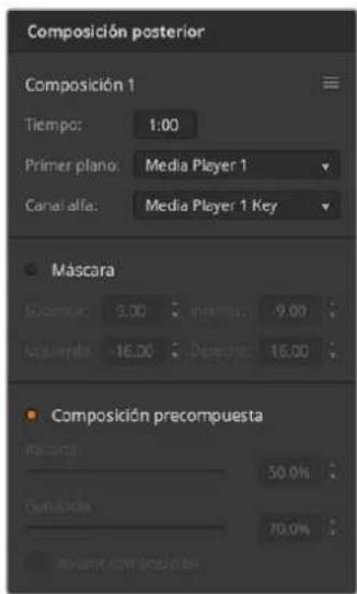 Blackmagic Design ATEM Television Studio HD8 - Cómo realizar una composición posterior lineal o por luminancia - 1
