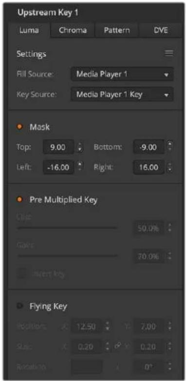 Blackmagic Design ATEM Television Studio HD8 - Performing an Upstream Luma/Linear Key - 1
