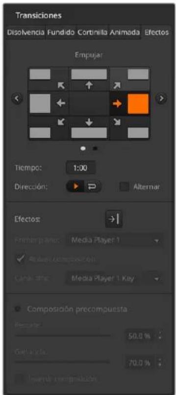 Blackmagic Design ATEM Television Studio HD8 - Transiciones con efectos - 1