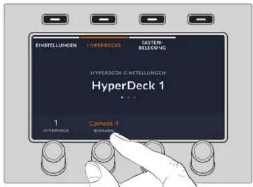 Blackmagic Design ATEM Television Studio HD8 - Anschließen von HyperDecks - 2