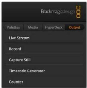 Blackmagic Design ATEM Television Studio HD8 - Output Tab - 1