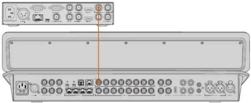 Blackmagic Design ATEM Television Studio HD8 - Conexión de grabadores HyperDeck - 5