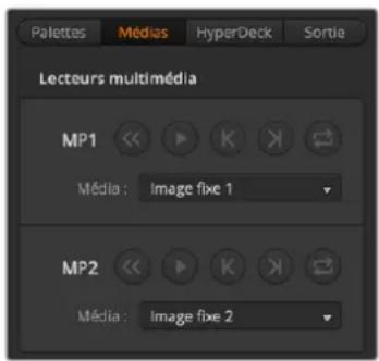 Blackmagic Design ATEM Television Studio HD8 - Onglets Médias - 1