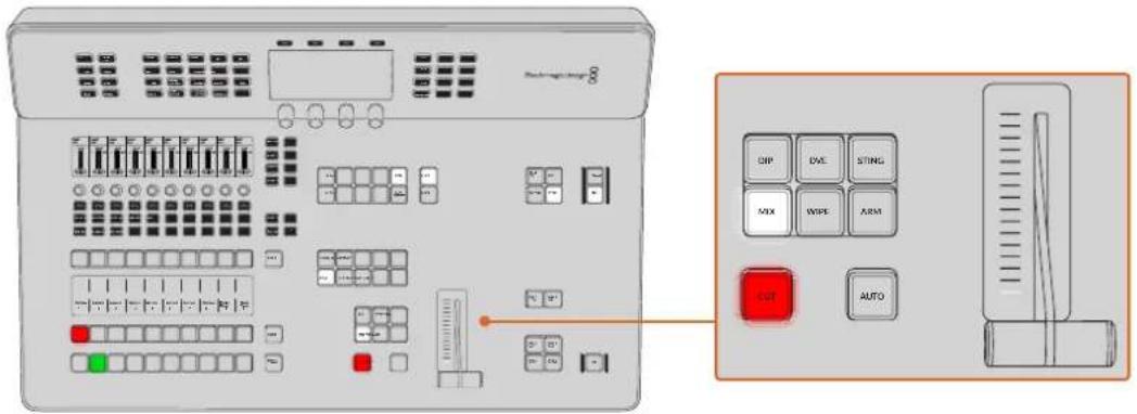 Blackmagic Design ATEM Television Studio HD8 - CUT Button - 1