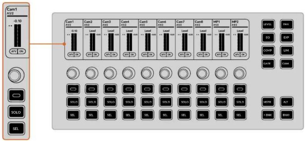 Blackmagic Design ATEM Television Studio HD8 - Channel Strips - 1