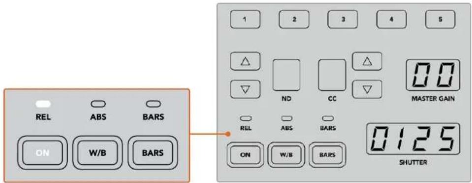 Blackmagic Design ATEM Television Studio HD8 - Control relativo y control absoluto - 1