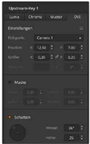 Blackmagic Design ATEM Television Studio HD8 - Ausführen eines Upstream-DVE-Keys - 1