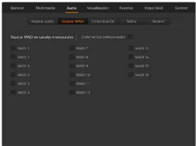 Blackmagic Design ATEM Television Studio HD8 - Separar audio - 1