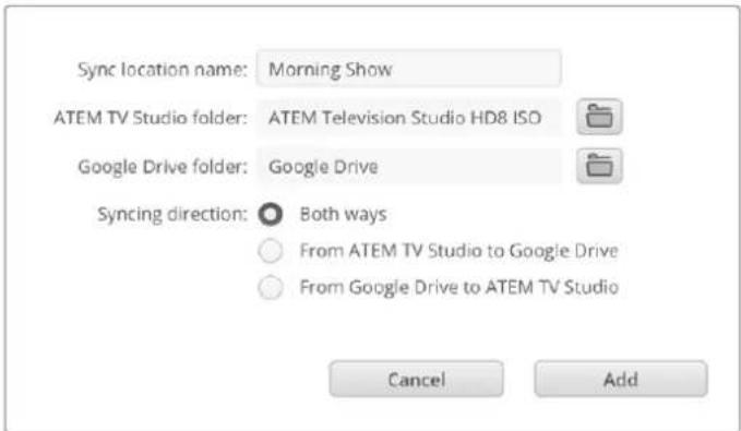 Blackmagic Design ATEM Television Studio HD8 - Dossier et sens de synchronisation - 1