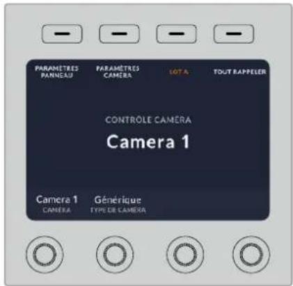Blackmagic Design ATEM Television Studio HD8 - Paramètres du menu de l'écran LCD - 1