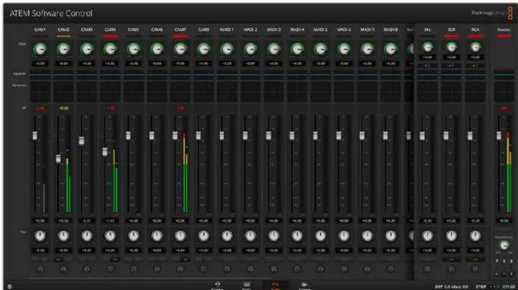 Blackmagic Design ATEM Television Studio HD8 - Advanced Fairlight Controls - 1
