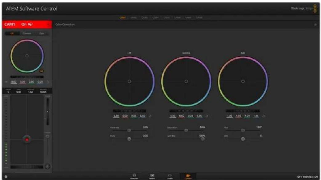 Blackmagic Design ATEM Television Studio HD8 - DaVinci Resolve Primary Color Corrector - 1