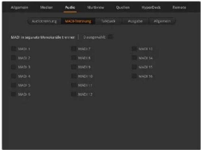 Blackmagic Design ATEM Television Studio HD8 - Audiotrennung - 1