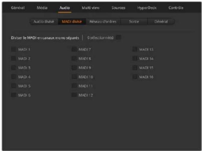 Blackmagic Design ATEM Television Studio HD8 - Audio divisé - 1