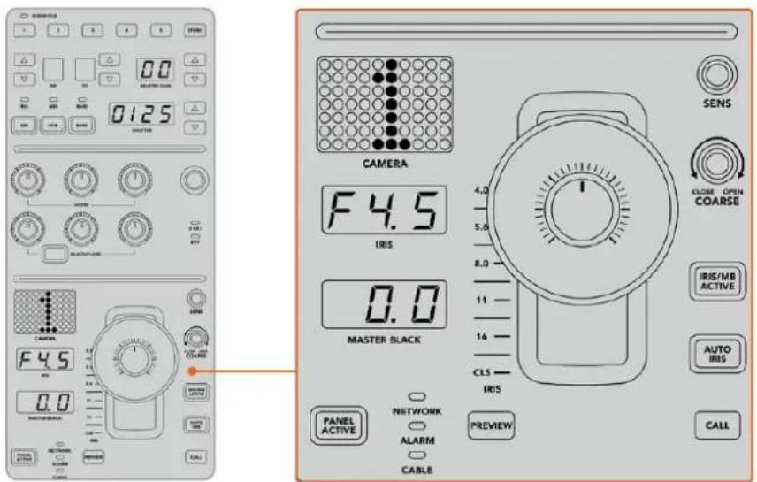Blackmagic Design ATEM Television Studio HD8 - Contrôle de l'objectif - 1