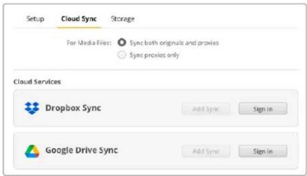 Blackmagic Design ATEM Television Studio HD8 - Sign into Dropbox and Google Drive - 1