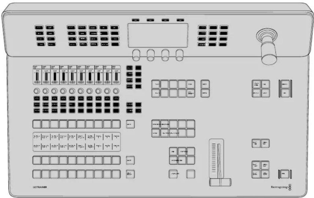 Blackmagic Design ATEM Television Studio HD8 - Joystick am ATEM Television Studio 4K8 - 1
