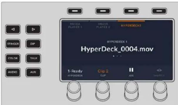 Blackmagic Design ATEM Television Studio HD8 - Controlling HyperDecks with ATEM Television Studio - 1