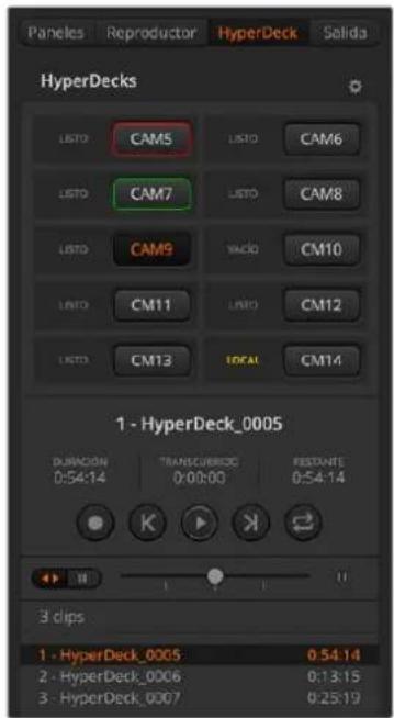 Blackmagic Design ATEM Television Studio HD8 - Manejo de grabadores HyperDeck desde el programa ATEM Software Control - 1