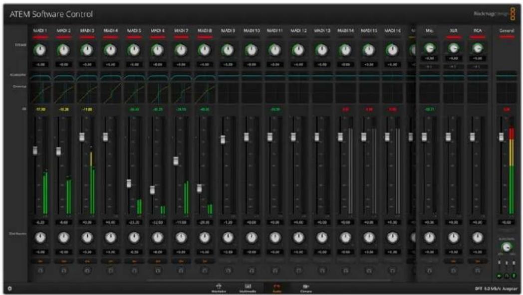 Blackmagic Design ATEM Television Studio HD8 - Salida MADI 1 - 1