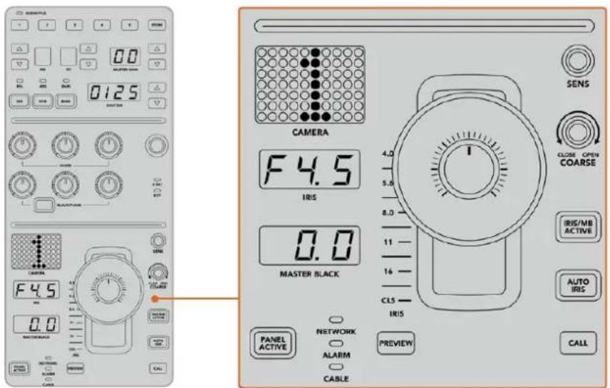 Blackmagic Design ATEM Television Studio HD8 - Lens Controls - 1