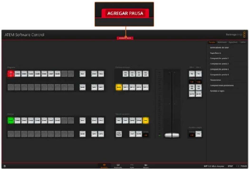 Blackmagic Design ATEM Television Studio HD8 - Grabación de macros en el programa ATEM Software Control - 3