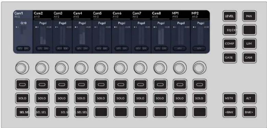 Blackmagic Design ATEM Television Studio HD8 - Anschließen von Audiogeräten - 2