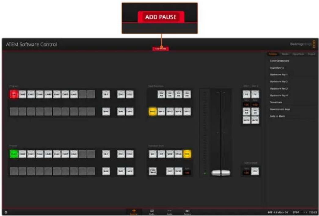Blackmagic Design ATEM Television Studio HD8 - Recording a Macro using ATEM Software Control - 3
