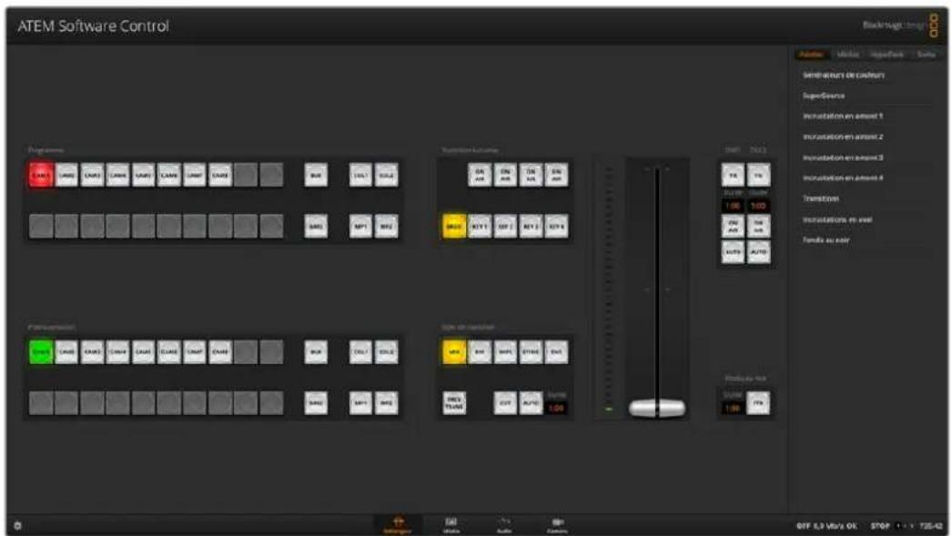 Blackmagic Design ATEM Television Studio HD8 - Fenêtre Mélangeur - 1