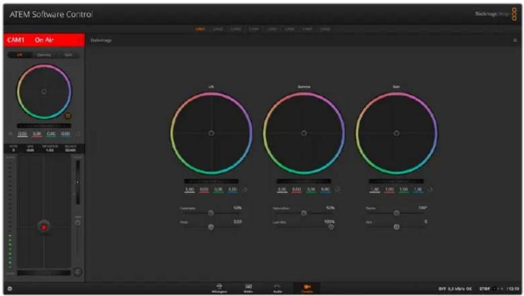 Blackmagic Design ATEM Television Studio HD8 - Correcteur colorimétrique primaire DaVinci Resolve - 1