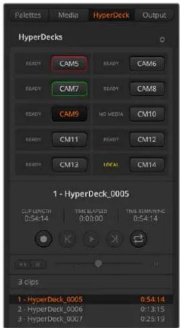 Blackmagic Design ATEM Television Studio HD8 - Controlling HyperDecks with ATEM Software Control - 1