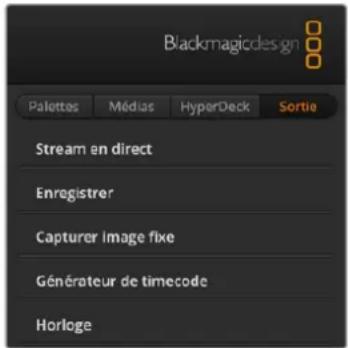 Blackmagic Design ATEM Television Studio HD8 - Onglet Sortie - 1