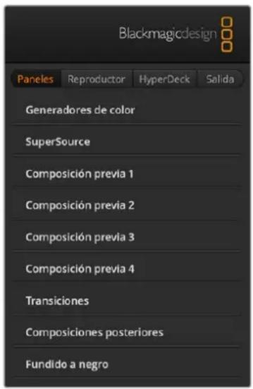 Blackmagic Design ATEM Television Studio HD8 - Paneles - 1