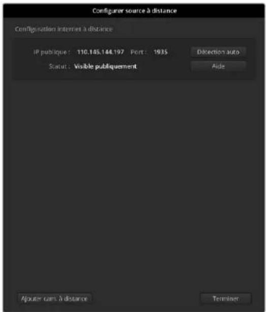 Blackmagic Design ATEM Television Studio HD8 - Connector des sources à distance via Internet - 3