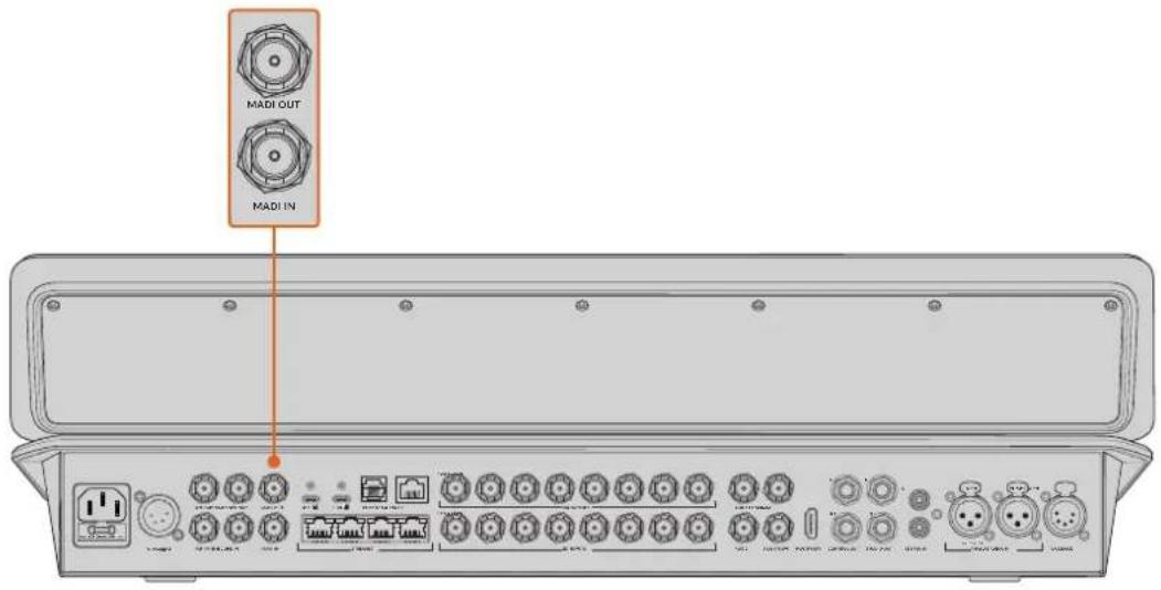 Blackmagic Design ATEM Television Studio HD8 - Utiliser le MADI - 1
