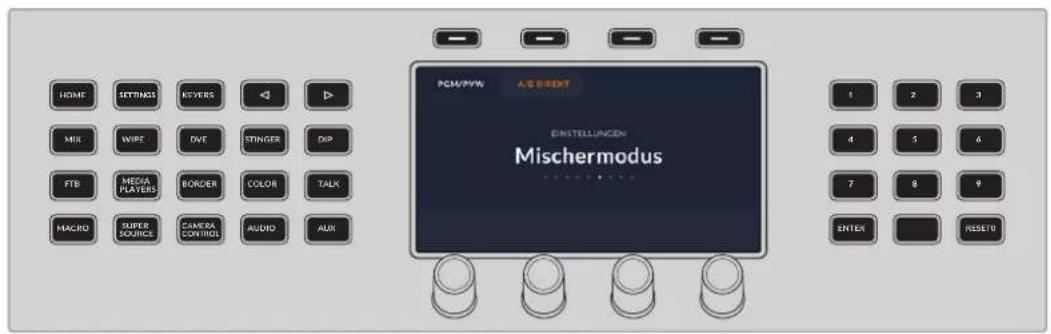 Blackmagic Design ATEM Television Studio HD8 - Navigieren im LCD-Menü - 3