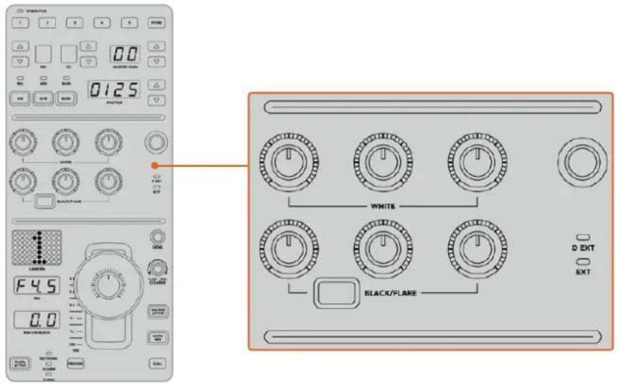 Blackmagic Design ATEM Television Studio HD8 - Controles para el balance cromático - 1