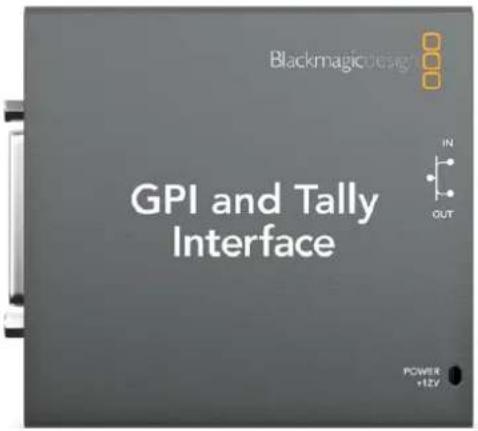 Blackmagic Design ATEM Television Studio HD8 - GPI and Tally Interfaceを使用してタリー信号を送信する - 1