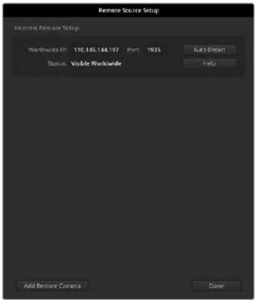 Blackmagic Design ATEM Television Studio HD8 - Connecting Remote Sources via the Internet - 3