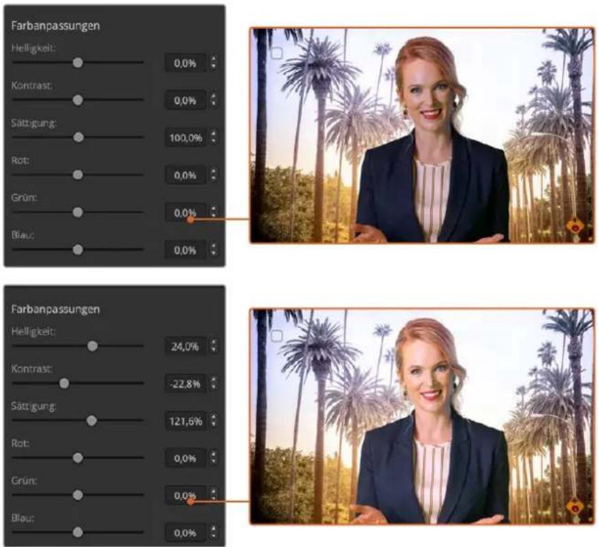 Blackmagic Design ATEM Television Studio HD8 - Anpassen von Vordergrund und Hintergrund - 1