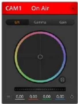 Blackmagic Design ATEM Television Studio HD8 - Kamera-Einstellungen - 1