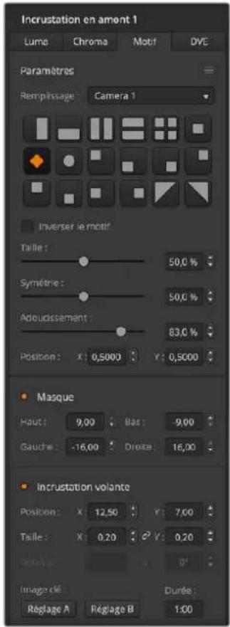 Blackmagic Design ATEM Television Studio HD8 - Effectuer une incrustation de motif en amont - 1