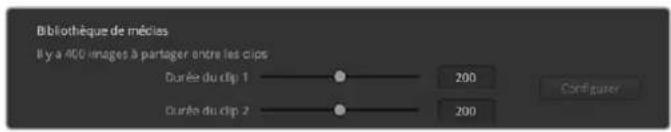 Blackmagic Design ATEM Television Studio HD8 - Ajustement de la longueur des clips de la bibliothèque de médias - 1