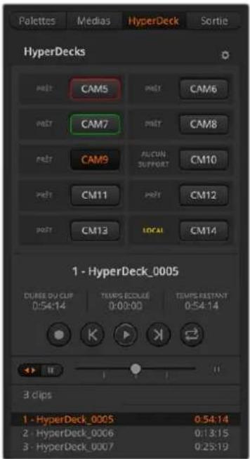 Blackmagic Design ATEM Television Studio HD8 - Contrôler des HyperDecks avec le logiciel ATEM - 1