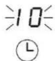 CANDY CID 30/1 - Utilizzo del timer come promemoria minuti - 4