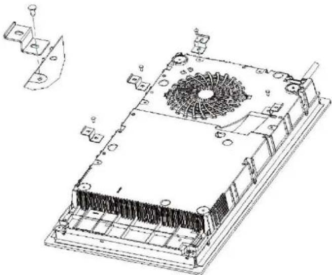 CANDY CID 30/1 - Nastavení polohy držáku - 1