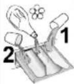 CANDY CSO486TWMB6/1-S - 10) SPECIAL PROGRAMMES INDICATOR LIGHTS - 3