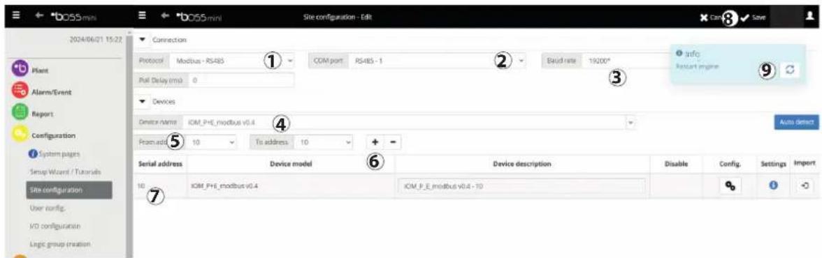 Carel io.module - Vue d'ensemble de la page - 1